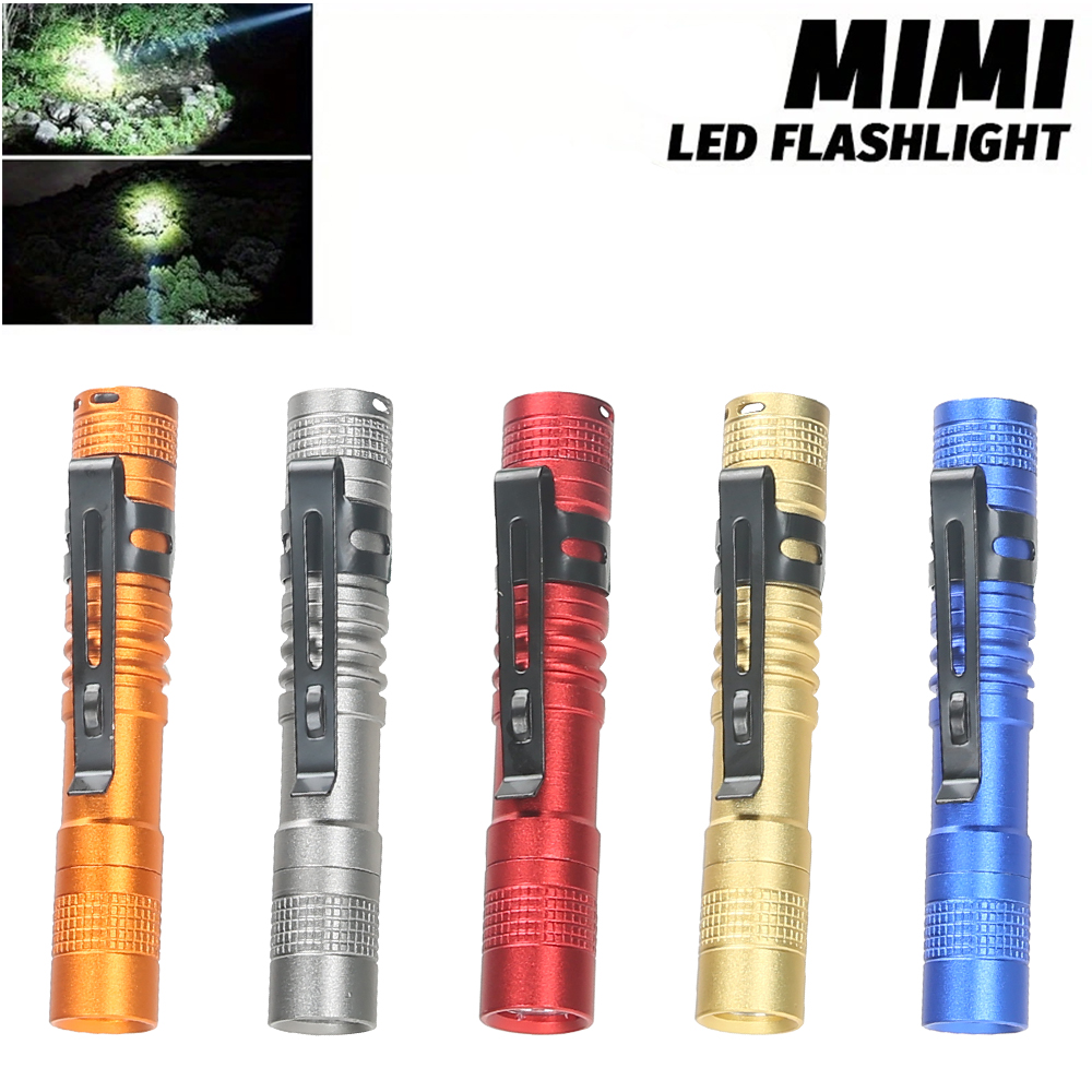 Outdoor Adventures - Mini stylo LED Portable avec pince,