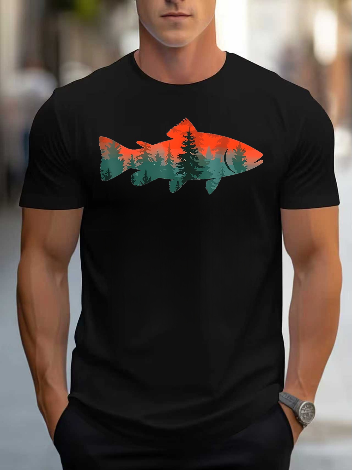 Outdoor Adventure Enthusiast - T-shirt pour homme inspiré de la