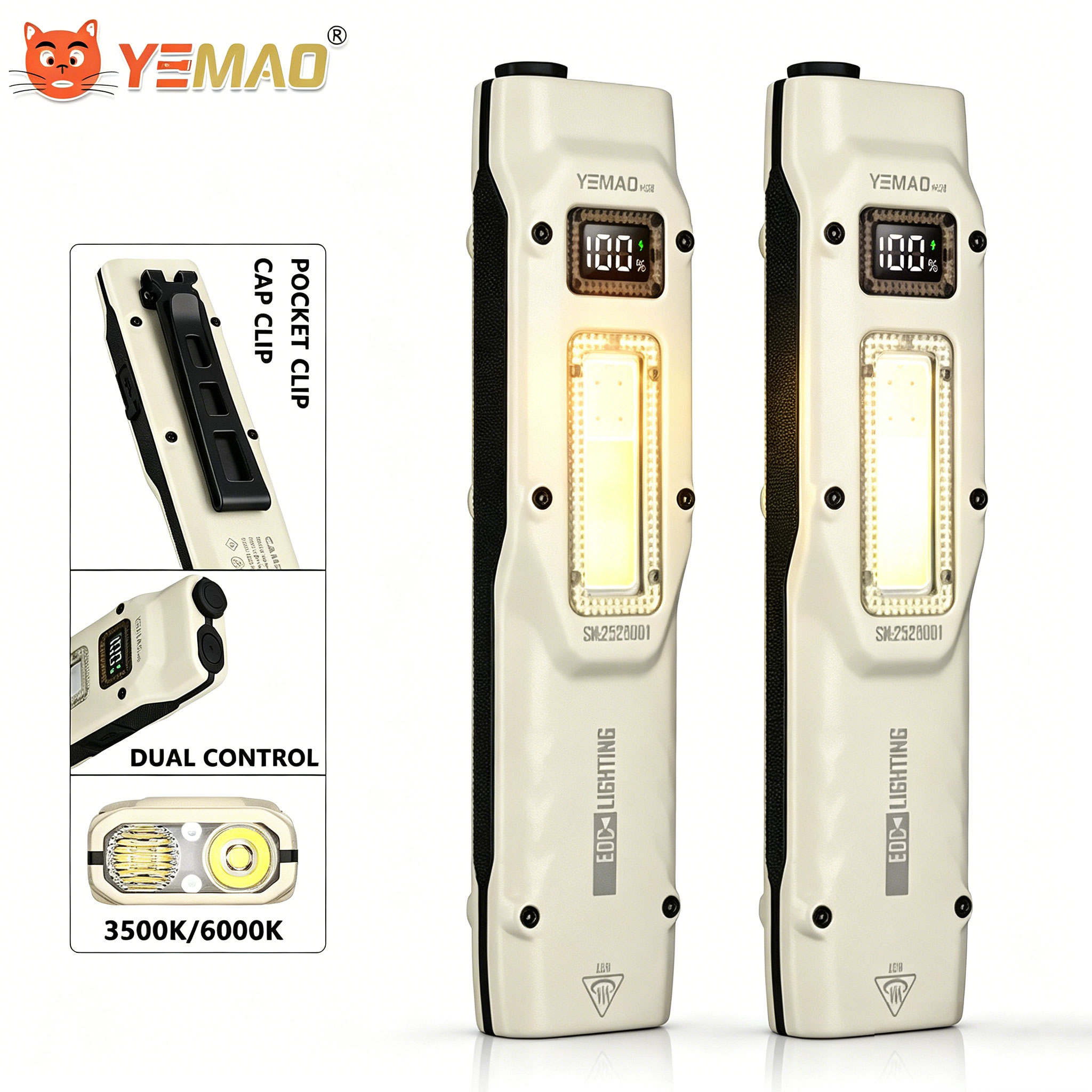Outdoor Adventures - Portable 880LM YEMAO M28 Ultra-mince Tactique