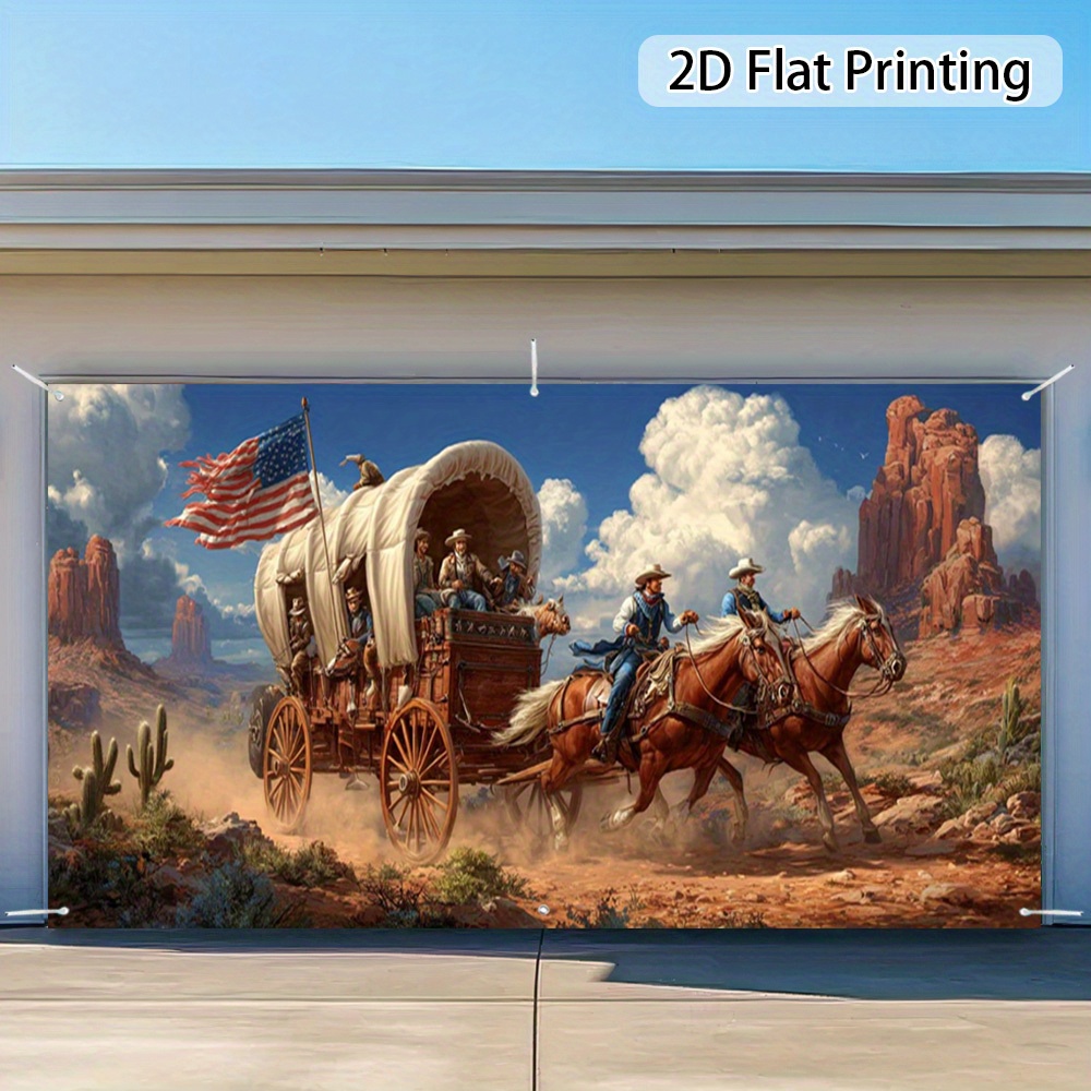Outdoor Adventure Birthday Party - 1 pièce - Design plat 2D
