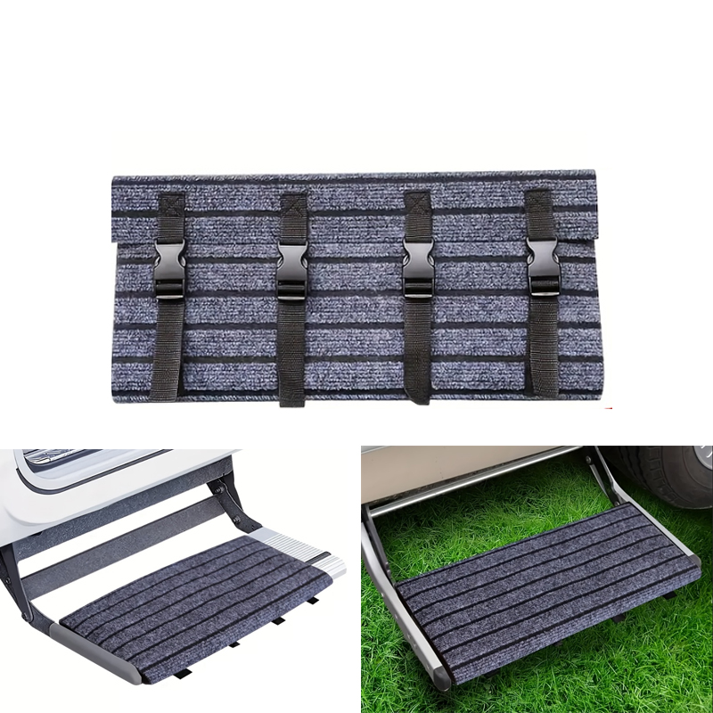 Outdoor Adventures - Paillasson d'extérieur pour caravane, tapis d'escalier