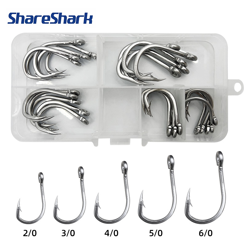 Outdoor Adventure Box - ShareShark 25 pièces/boîte 10884 Hameçons de