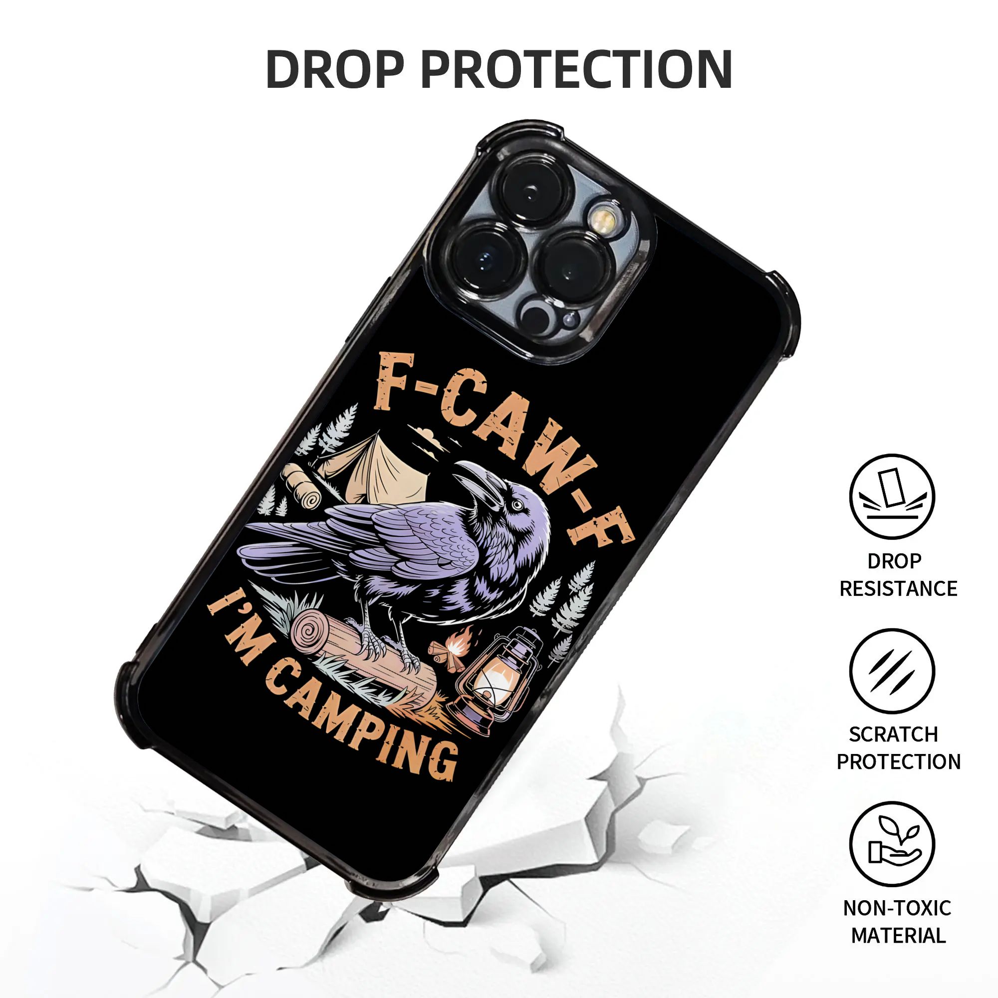 Funny Raven F CAW F I'm Campin - Outdoor Adventures avis et prix
