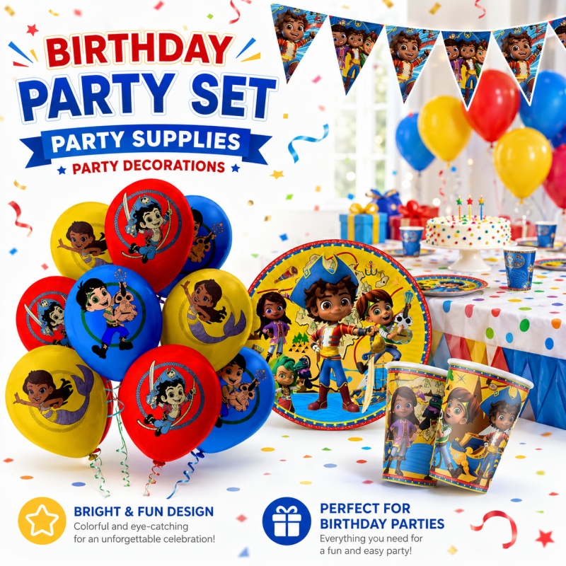 Décoration de fête d'anniversa - Outdoor Adventure Birthday Party avis et prix