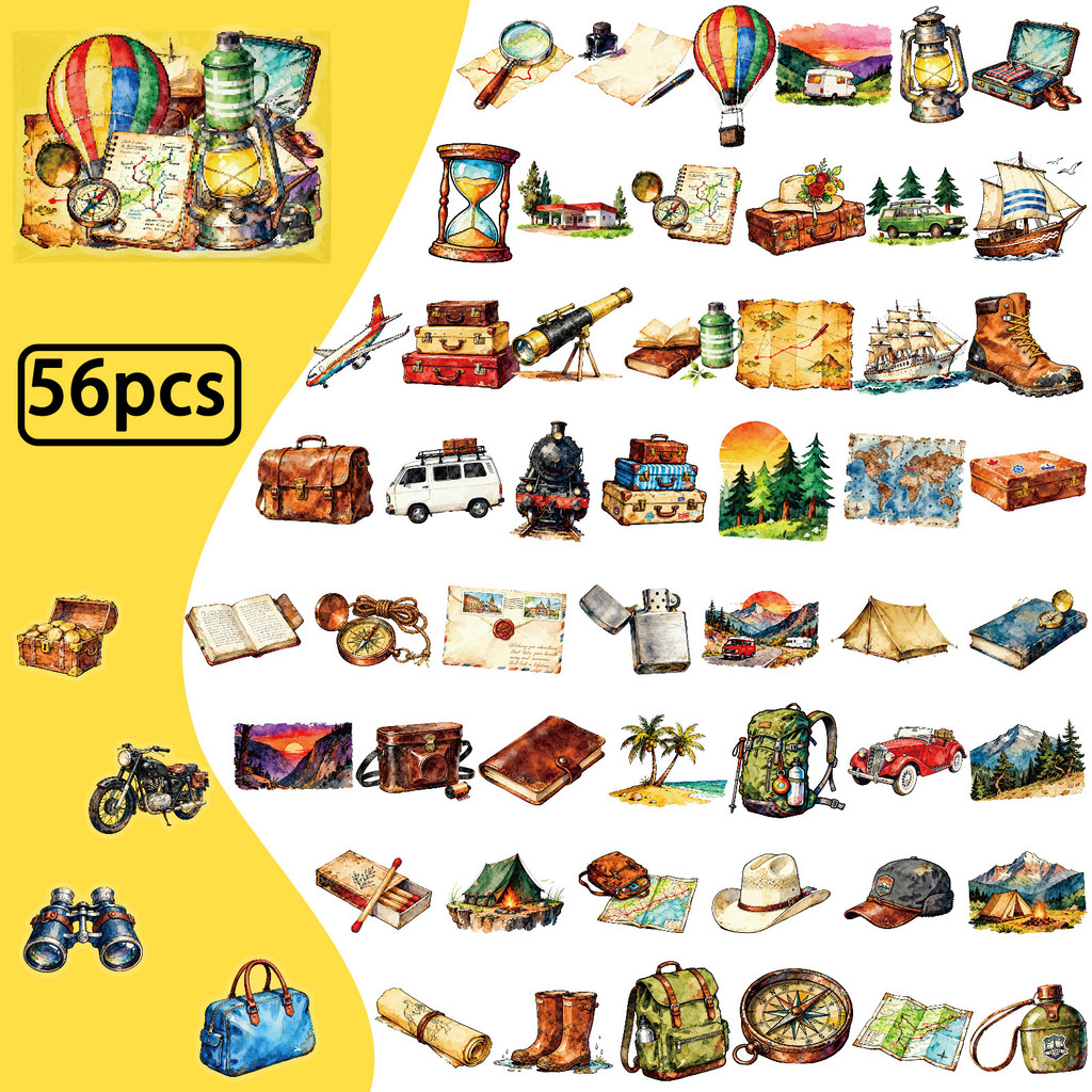 56 autocollants transparents e - Outdoor Adventure Stores avis et prix